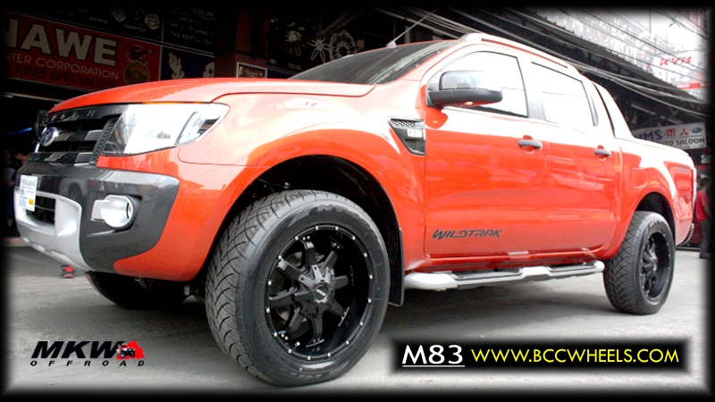 Ford Ranger with 20 Inch MKW Off Road M83 & Nitto N420S