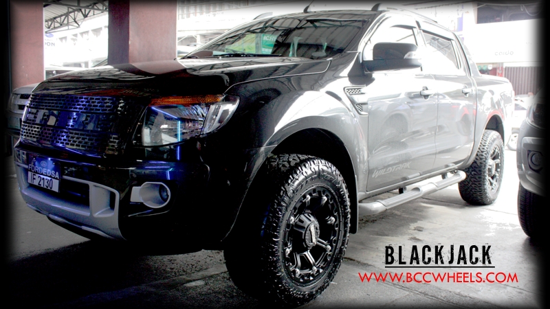 Ford Ranger with 18 Inch Gear Alloys Blackjack